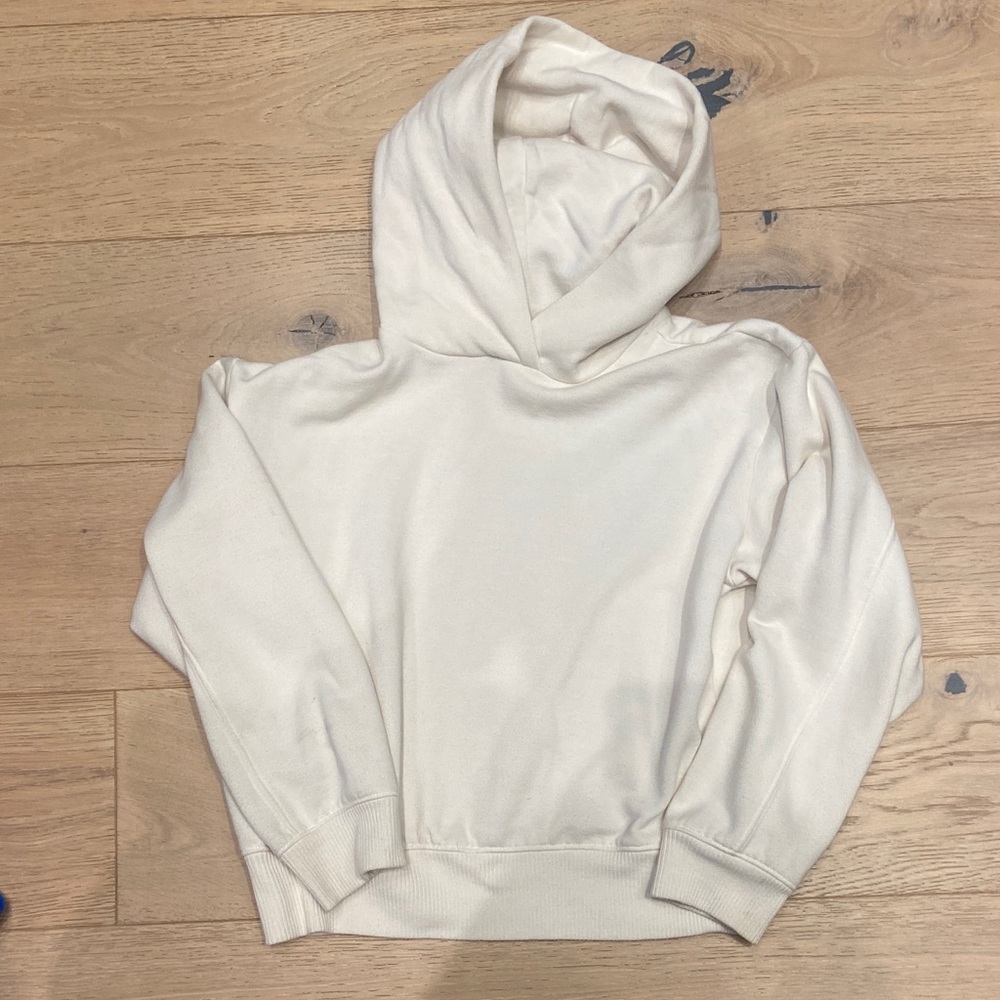 Women's Cream Hoodie Sweater